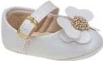Sapatilha Bebe 2279-521 Verniz Branco